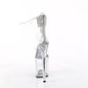 Pleaser - FLAMINGO824RS Sandale à bride à la cheville, Pole dance chaussures - Transparent Product image